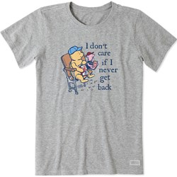 Life Is Good - Womens Winnie & P I Don'T Care Baseball T-Shirt