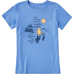 Life Is Good - Womens Winnie & P Keep Your Face Toward T-Shirt