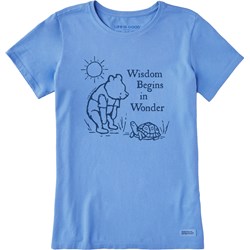 Life Is Good - Womens Winnie & Turtle Wisdom In Wonder T-Shirt