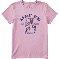 Life Is Good - Womens Winnie 100 Aker Florist Crusher T-Shirt