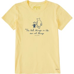 Life Is Good - Womens Winnie Best Things Short Sleeve Crusher T-Shirt
