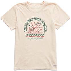 Life Is Good - Womens Winnie'S House Of Pizza Crusher T-Shirt