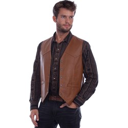 Scully - Mens Snap Front Vest