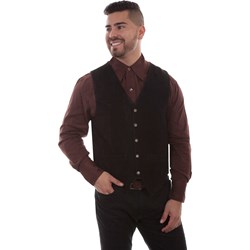 Scully - Mens Snap Front Vest