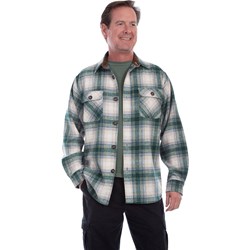 Scully - Mens Shirt-Jacket Brawny Flannel