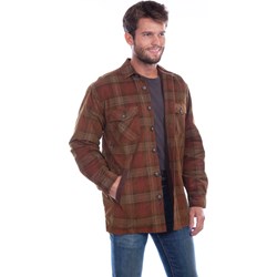 Scully - Mens Sherpa Lined Corduroy Shirt/Jacket
