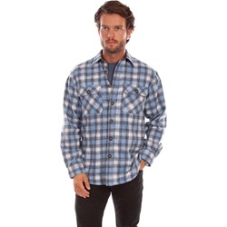 Scully - Mens Wool Blend Flannel Med Weight