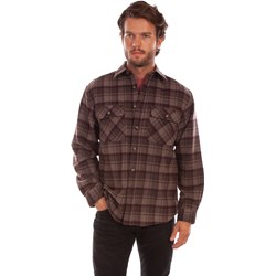 Scully - Mens Wool Blend Flannel Heavy Weight
