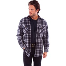 Scully - Mens Heavy Weight Wool Blend Flannel