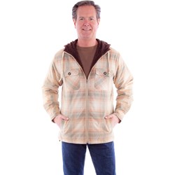 Scully - Mens Sherpa Lined Corduroy Hoodie
