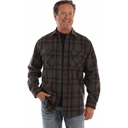 Scully - Mens Heavy Weight Wool Blend Flannel