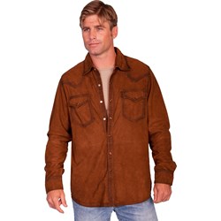 Scully - Mens Western Pearl Snap Shirt