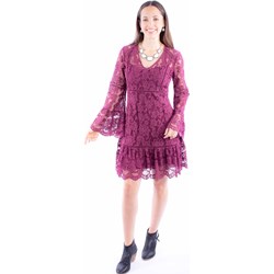 Scully - Womens Lace Dress W/Flare Sleeves