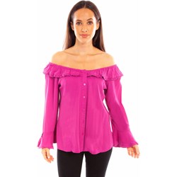 Scully - Womens Ruffle Off/On Shoulder Blouse