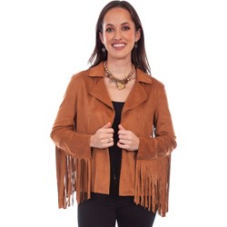 Scully - Womens Ultra Suede Fringe Jacket
