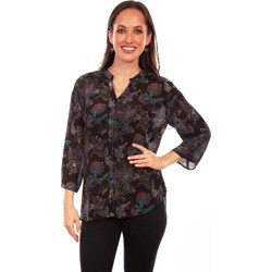 Scully - Womens Floral Print Blouse