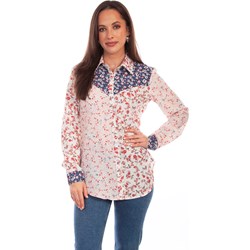 Scully - Womens Multi Fabric Vintage Blouse