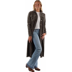 Scully - Womens Corduroy Duster W/Emb Back Yoke