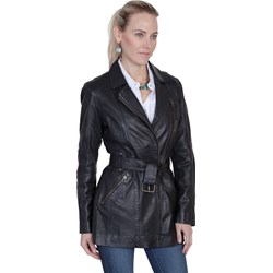 Scully - Womens Belted Thigh Length Coat