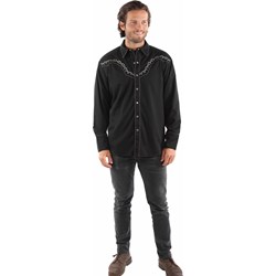 Scully - Mens Justice Emb Shirt
