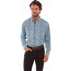 Scully - Mens Signature Cotton Overdyed Shirt