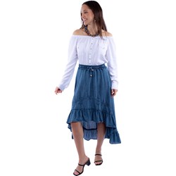 Scully - Womens Hi/Lo Skirt With Ruffle Bottom