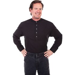 Scully - Mens Cotton Pique Pullover Shirt