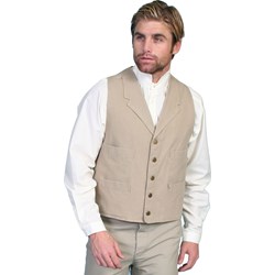 Scully - Mens Canvas Vest