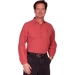 Scully - Mens Side Pocket Cotton Shirt