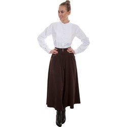 Scully - Womens Sueded Riding Skirt