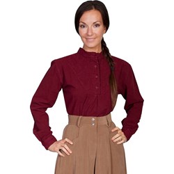 Scully - Womens Emb.Cotton Blouse
