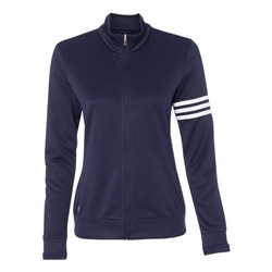 Adidas - Womens A191 3-Stripes French Terry Full-Zip Jacket