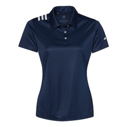 Adidas - Womens A325 3-Stripes Shoulder Polo
