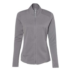 Adidas - Womens A416 Textured Full-Zip Jacket
