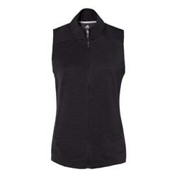 Adidas - Womens A417 Textured Full-Zip Vest