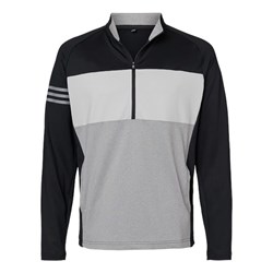 Adidas - Mens A492 3-Stripes Competition Quarter-Zip Pullover
