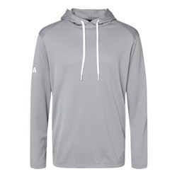 Adidas - Mens A530 Textured Mixed Media Hooded Sweatshirt