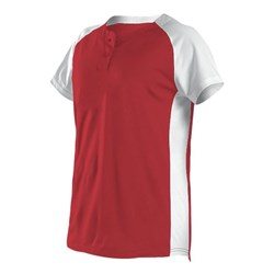 Alleson Athletic - Girls 522Pdwg Two Button Fastpitch Jersey