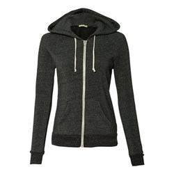 Alternative - Womens 9573 Adrian Eco-Fleece Full-Zip Hooded Sweatshirt