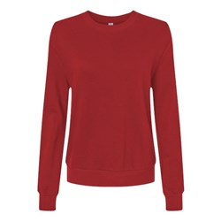 Alternative - Womens 9903Zt Eco-Washed Terry Throwback Pullover