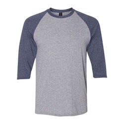 Anvil - Mens 6755 Triblend Raglan Three-Quarter Sleeve T-Shirt
