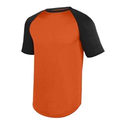 Augusta Sportswear - Mens 1508 Wicking Short Sleeve Baseball Jersey