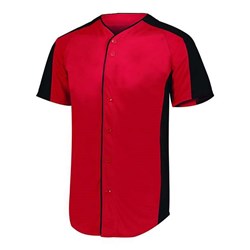 Augusta Sportswear - Mens 1655 Full Button Baseball Jersey