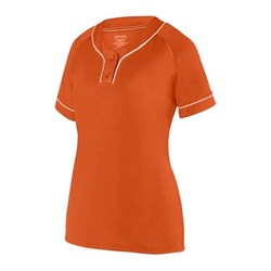 Augusta Sportswear - Girls 1671 Overpower Two-Button Jersey