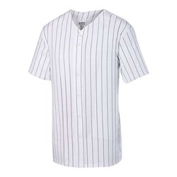 Augusta Sportswear - Kids 1686 Pinstripe Full Button Baseball Jersey