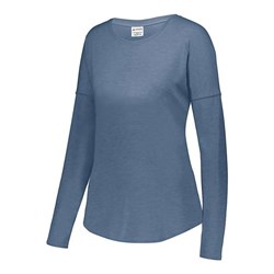 Augusta Sportswear - Womens 3077 Lux Triblend Long Sleeve T-Shirt