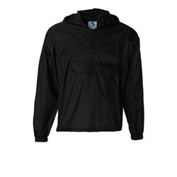 Augusta Sportswear - Mens 3130 Packable Half-Zip Hooded Pullover Jacket