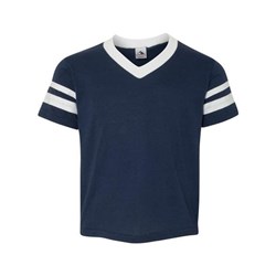 Augusta Sportswear - Kids 361 V-Neck Jersey With Striped Sleeves
