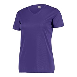 Augusta Sportswear - Womens 4792 Attain Wicking Set-In V-Neck T-Shirt