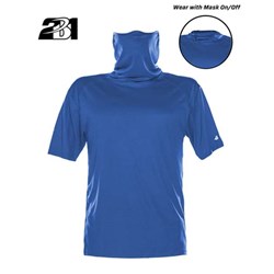 Badger - Mens 1921 2B1 T-Shirt With Mask